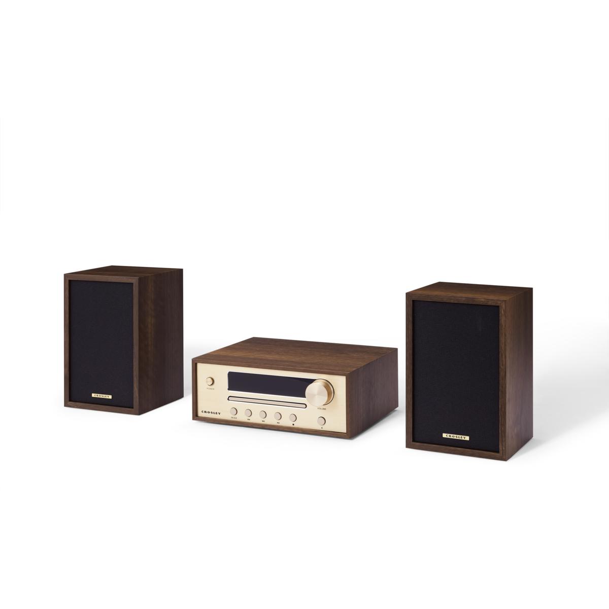 Parker Radio Cd Player - Walnut - 21621452 | HSN
