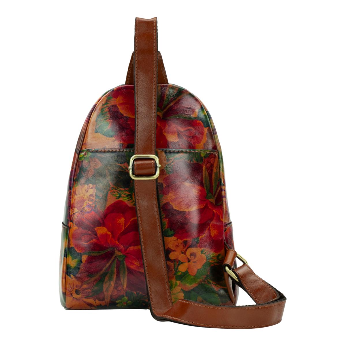 Patricia Nash Seluci Backpack-Leather Multi-Pocket---MANY COLORS!! Patricia Nash Alencon Heritage Leather Backpack - YouTube main image 2