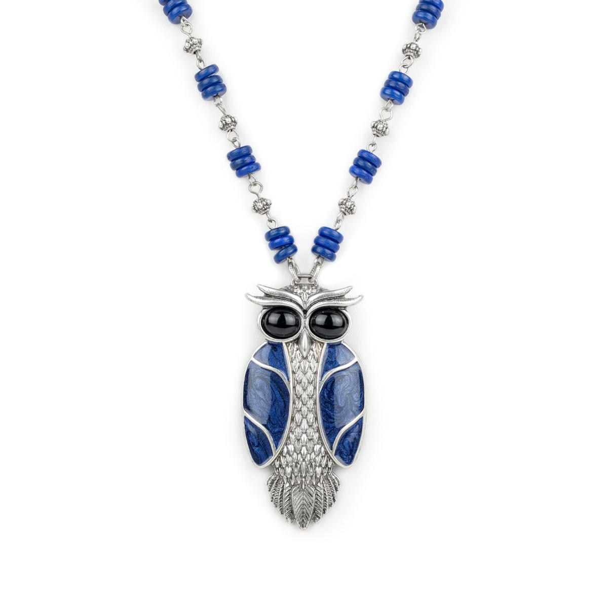 Eyes of Night, Owl Necklace