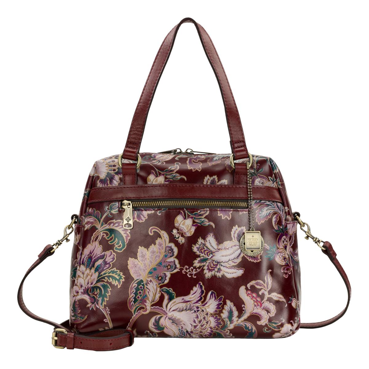 Patricia Nash Rosora Leather Satchel | HSN