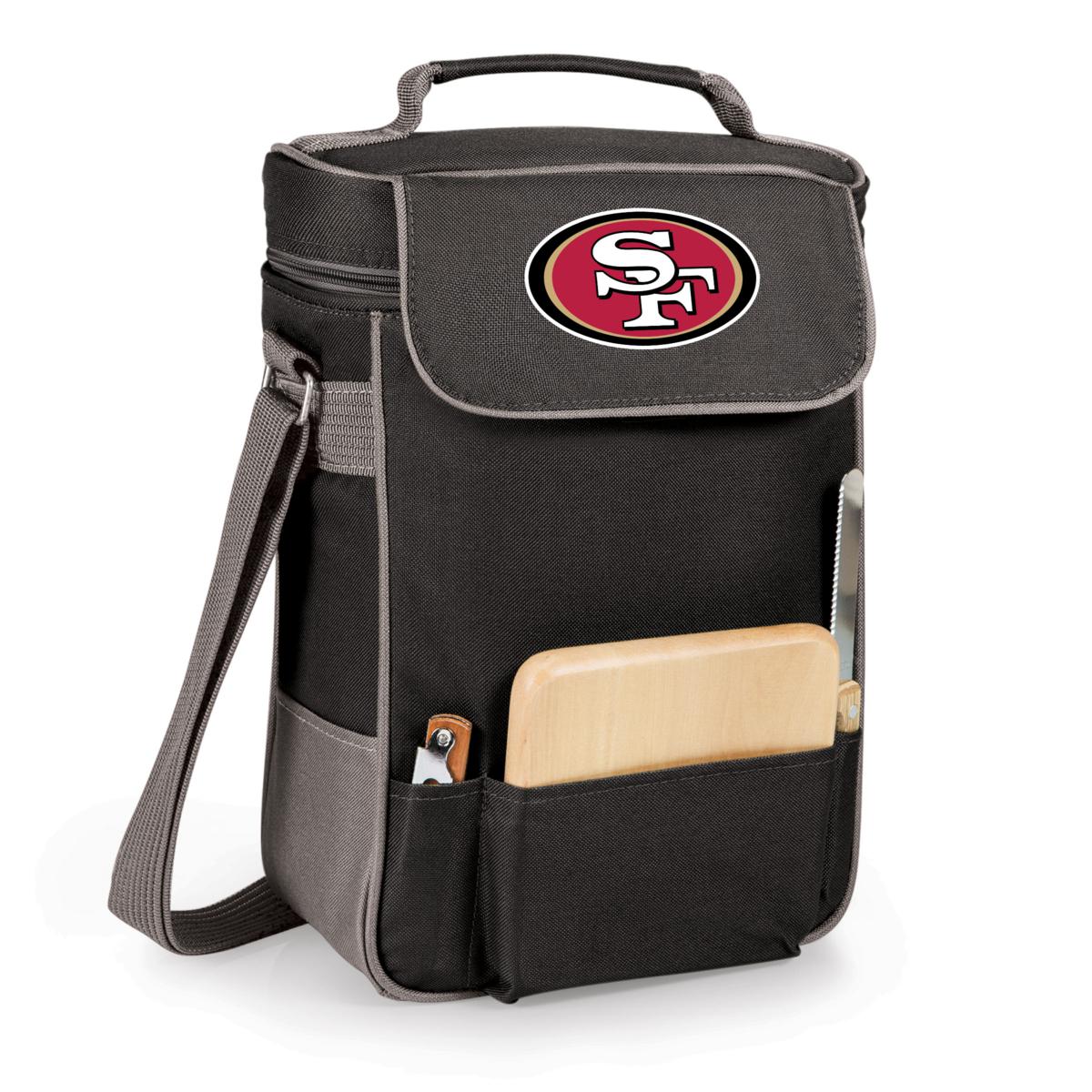 Picnic Time Duet Wine and Cheese Tote San Francisco 49ers 7392367 HSN