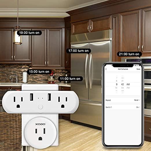 Xodo WP1 Mini Smart Plug 4-Pack