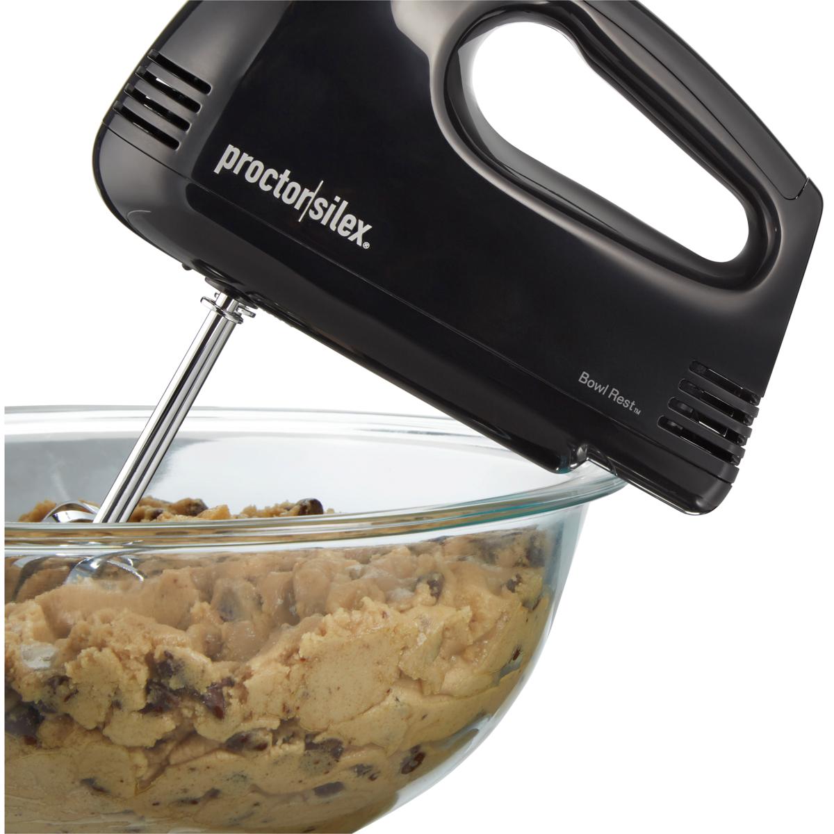 proctor silex easy mix 5 speed hand mixer