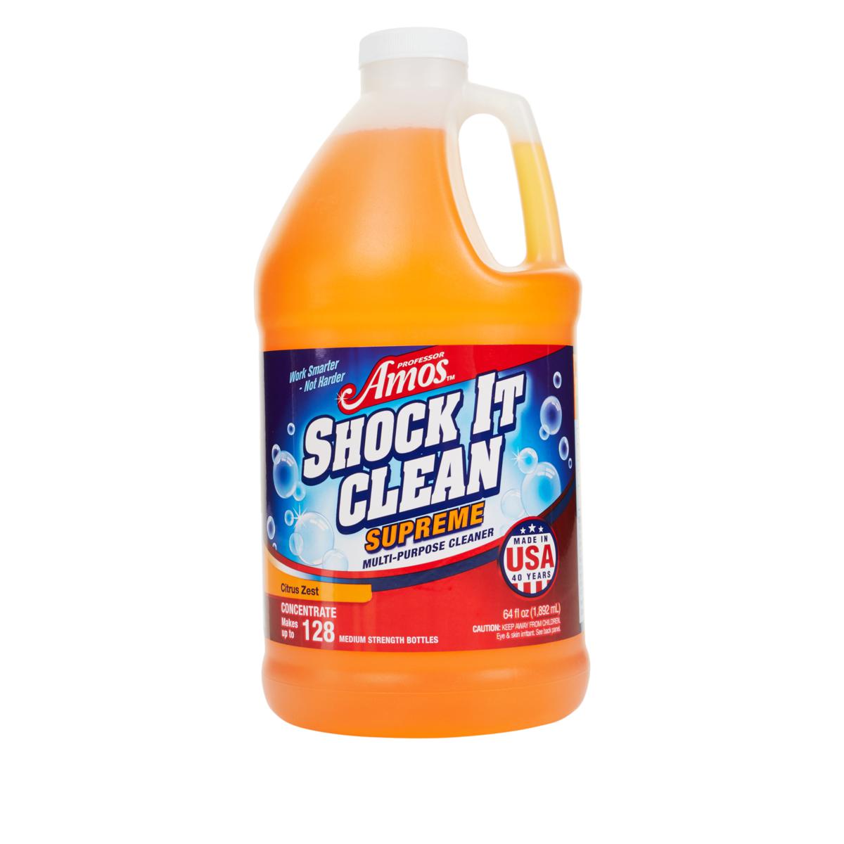Professor Amos Shock It Clean Supreme 64 oz. Cleaner Citrus Zest AS