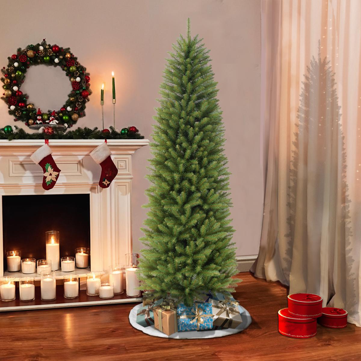 Puleo International 6' Artificial Fir Christmas Tree with Stand, Green | HSN, image size:1200x1200