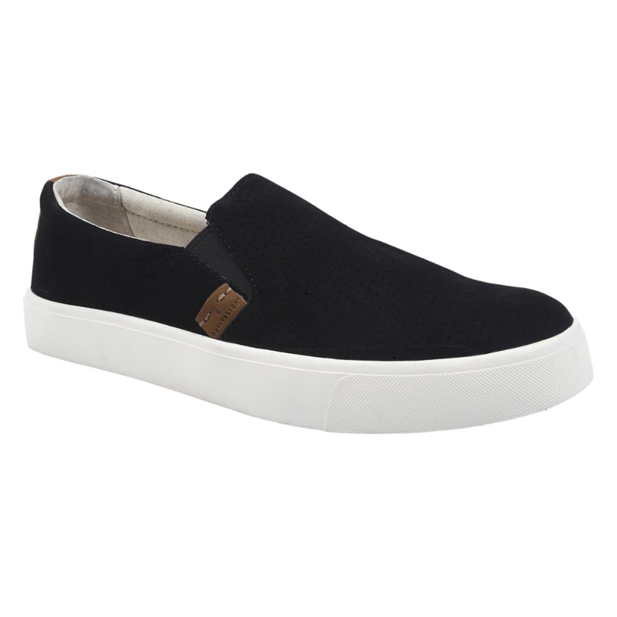 Revitalign Boardwalk Slip-On Leather Orthotic Sneaker