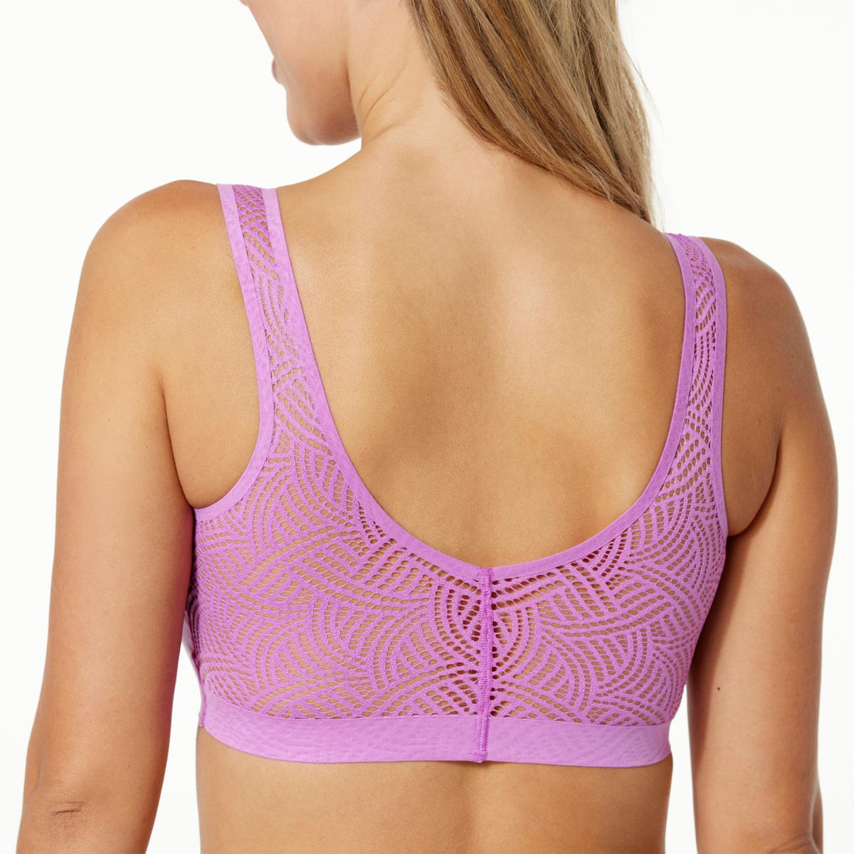 Rhonda Shear Women's Comfort Body Bra - Removable Pads & Smoothing Design