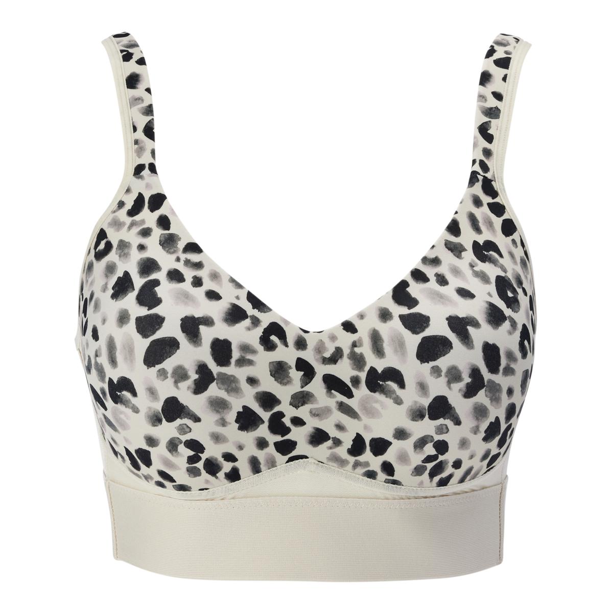 Rhonda Shear 2-pack Molded Cup Bra with Cross Back Mesh
