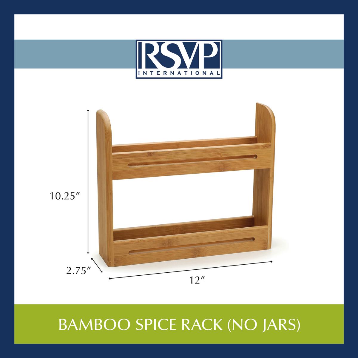 RSVP Bamboo Spice Rack - 20548986