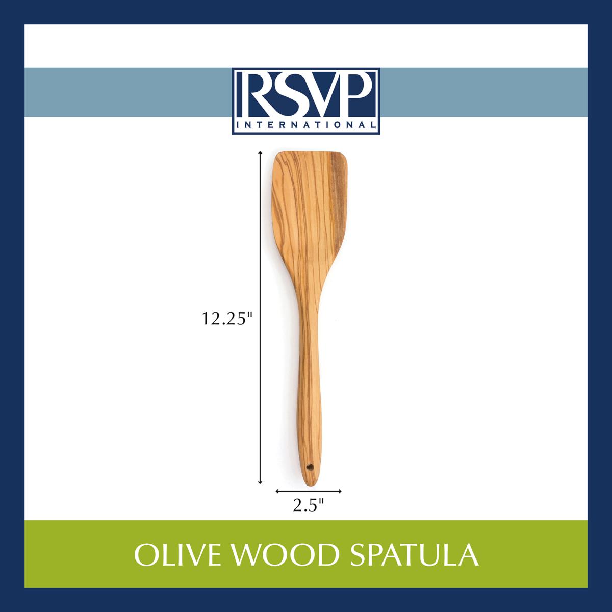 RSVP Endurance Olive Wood Utensil Set