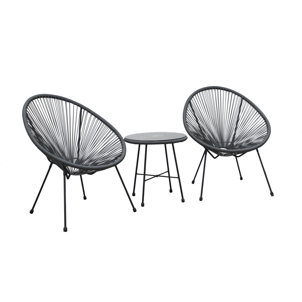 Black string moon discount chair