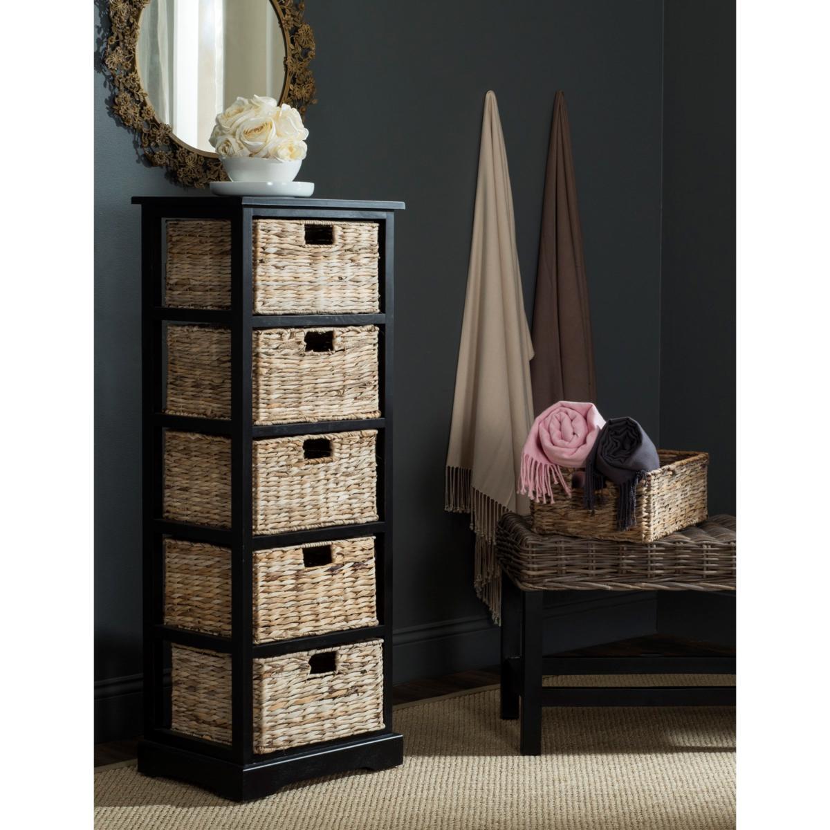 Safavieh Vedette 5 Wicker Basket Storage Chest 8328112 HSN
