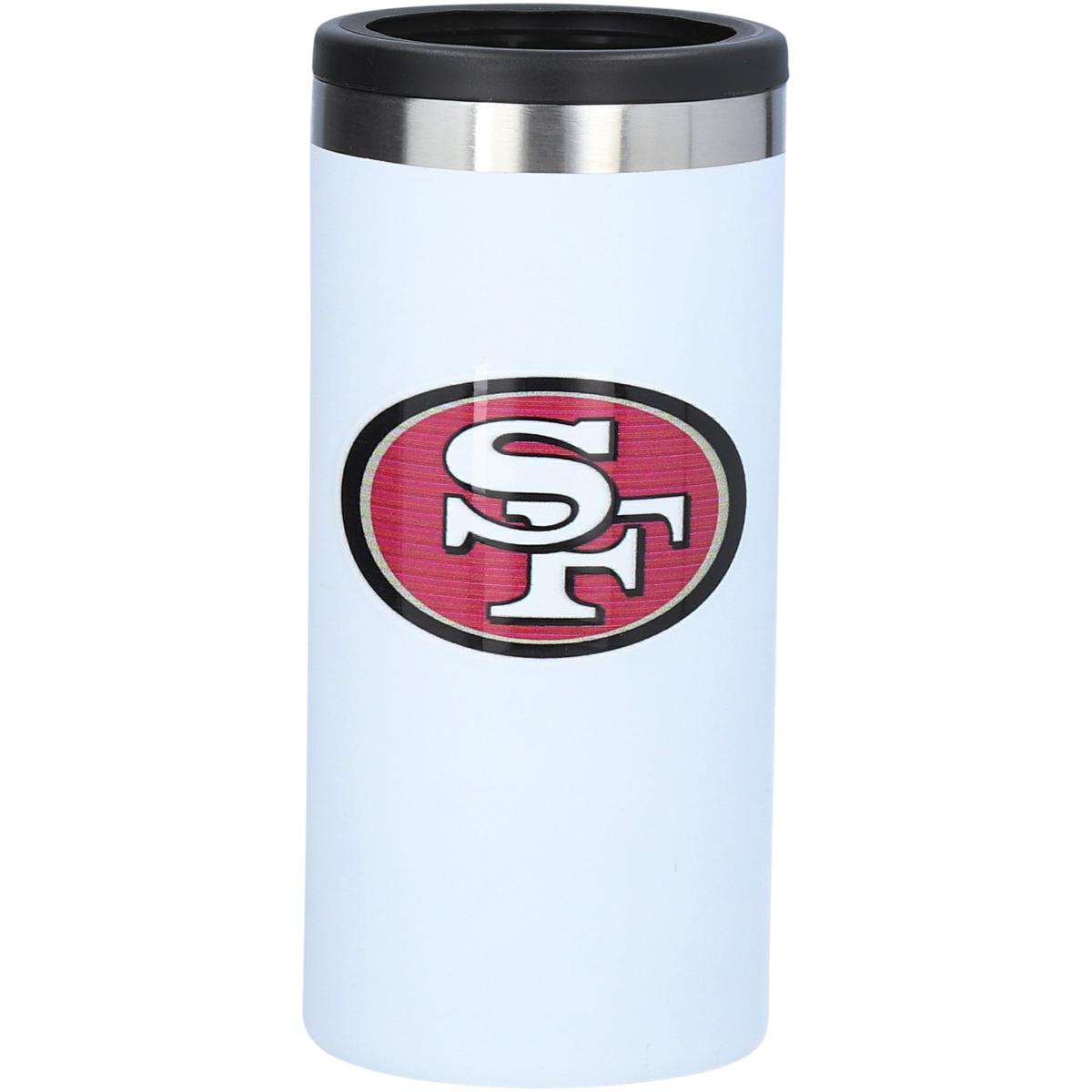 Licensed Double Sided Football 12 oz San Francisco 49ers Slim Can