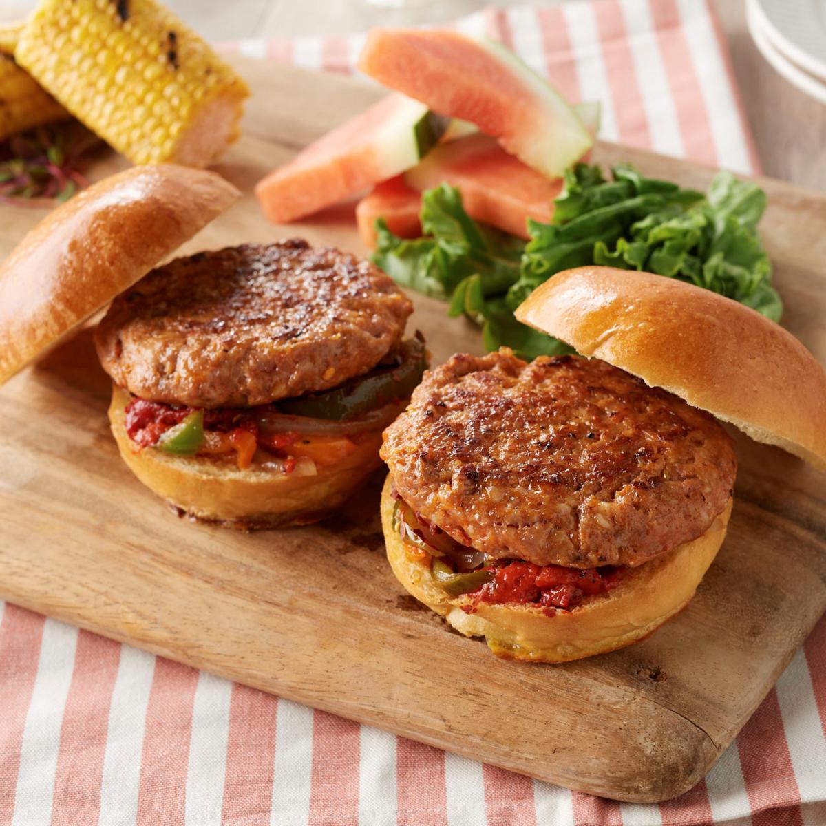 Scudo & Sons 20ct 5 oz. Hot Pork Sausage Burgers AutoShip® 21075448