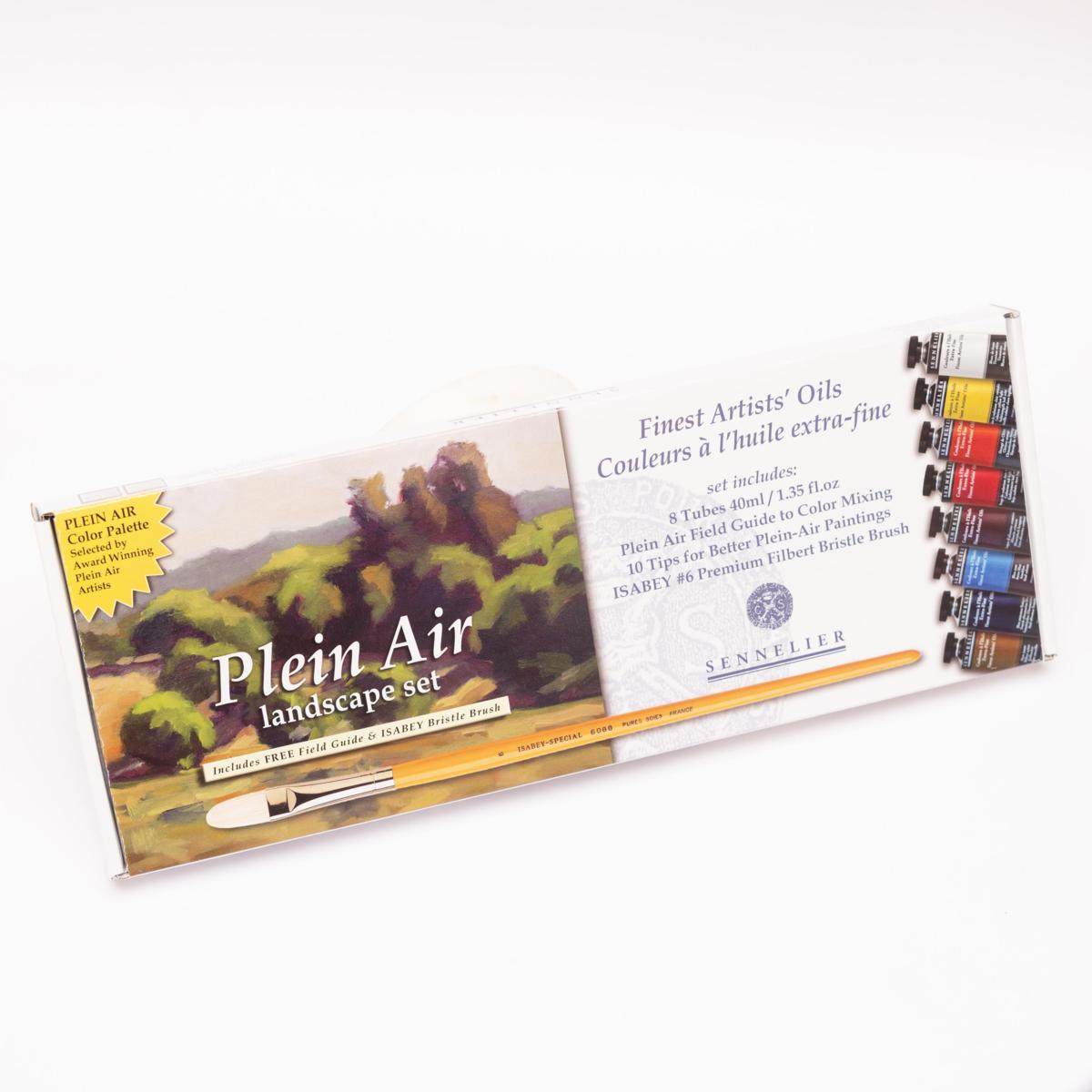 Sennelier Artists' Oil Set, 8-Color Plein Air Set - 20720158