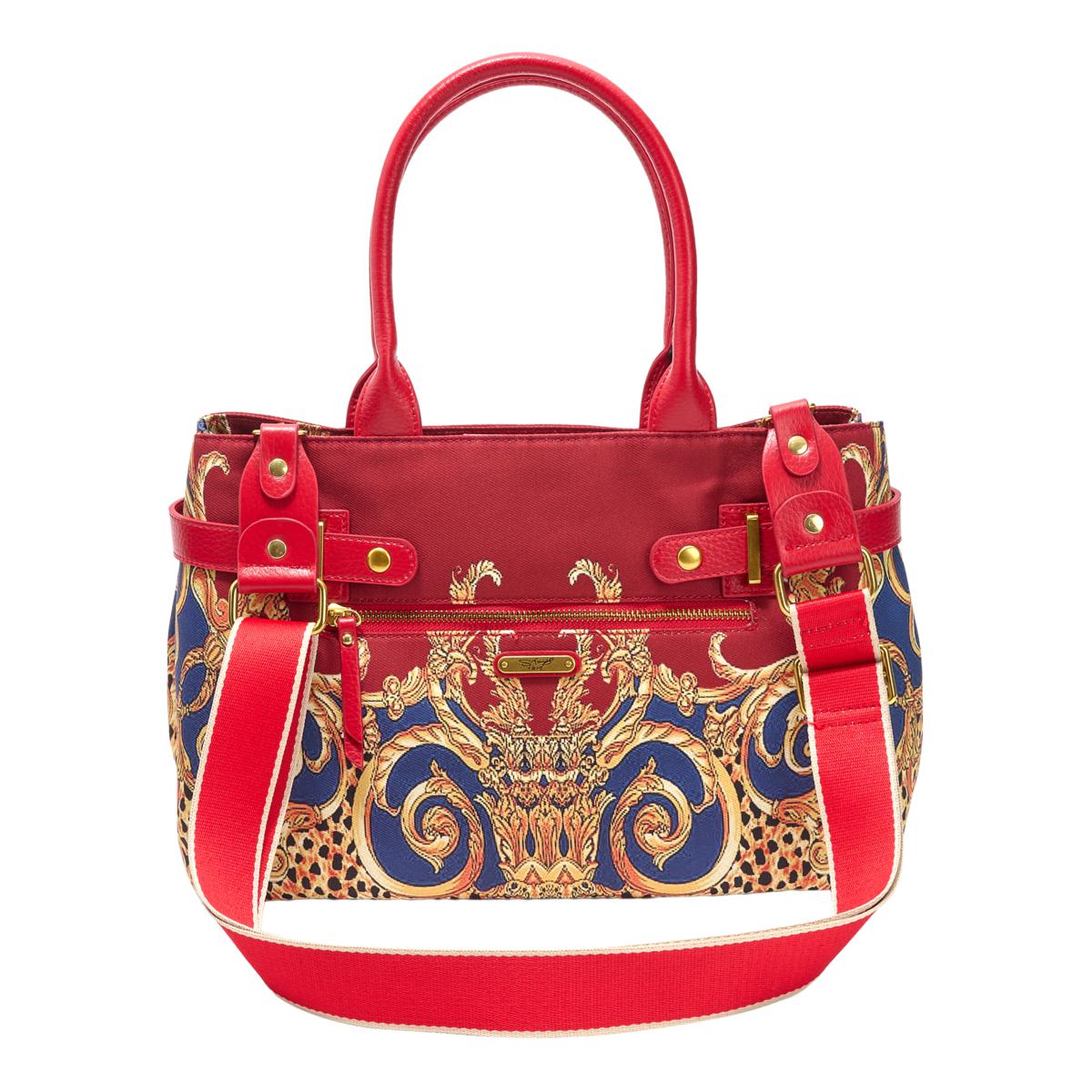 Sharif Legacy Convertible Moroccan Satchel with Guitar Strap | HSN