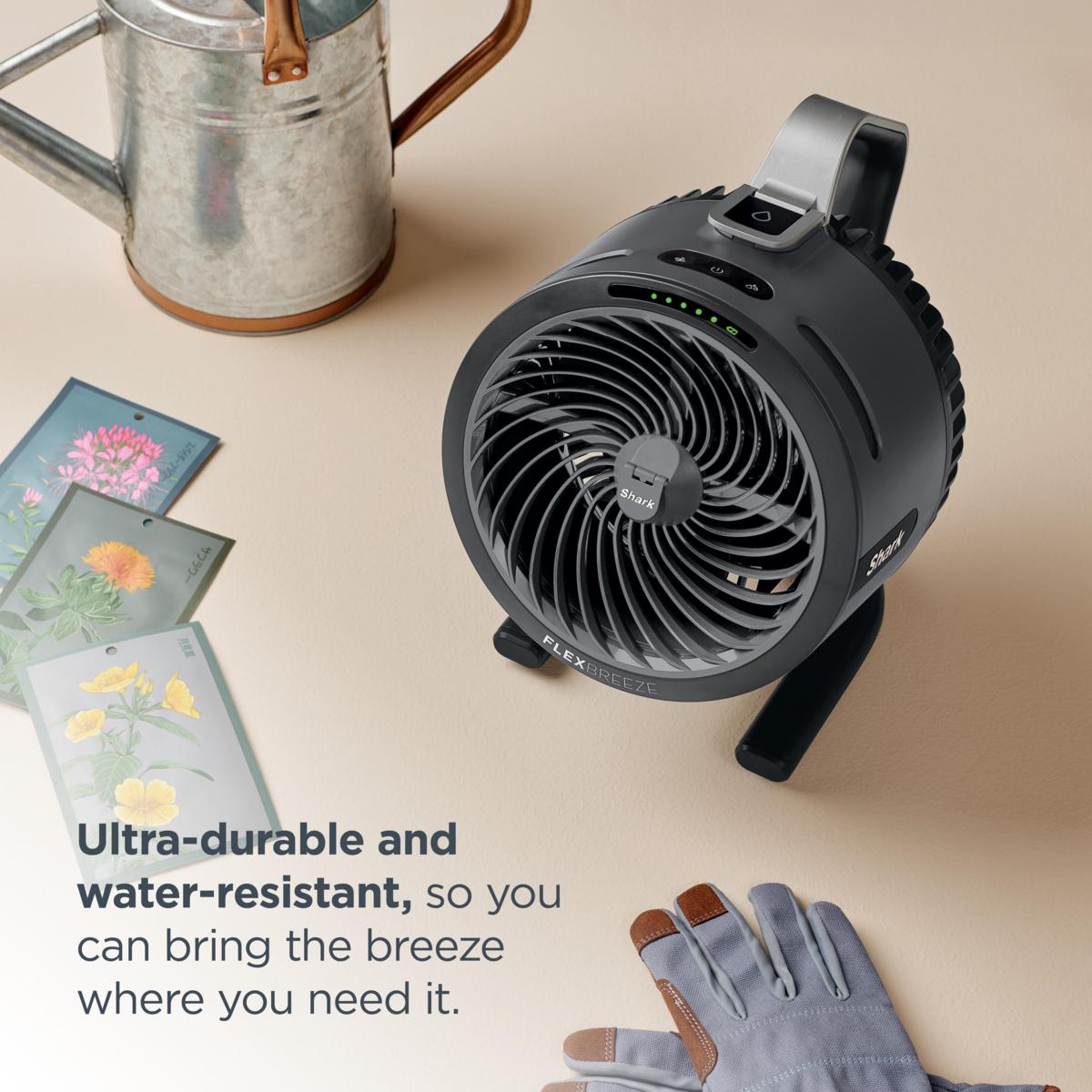 Shark FlexBreeze HydroGo Pro Portable Evaporative Mist Fan - Sky | HSN
