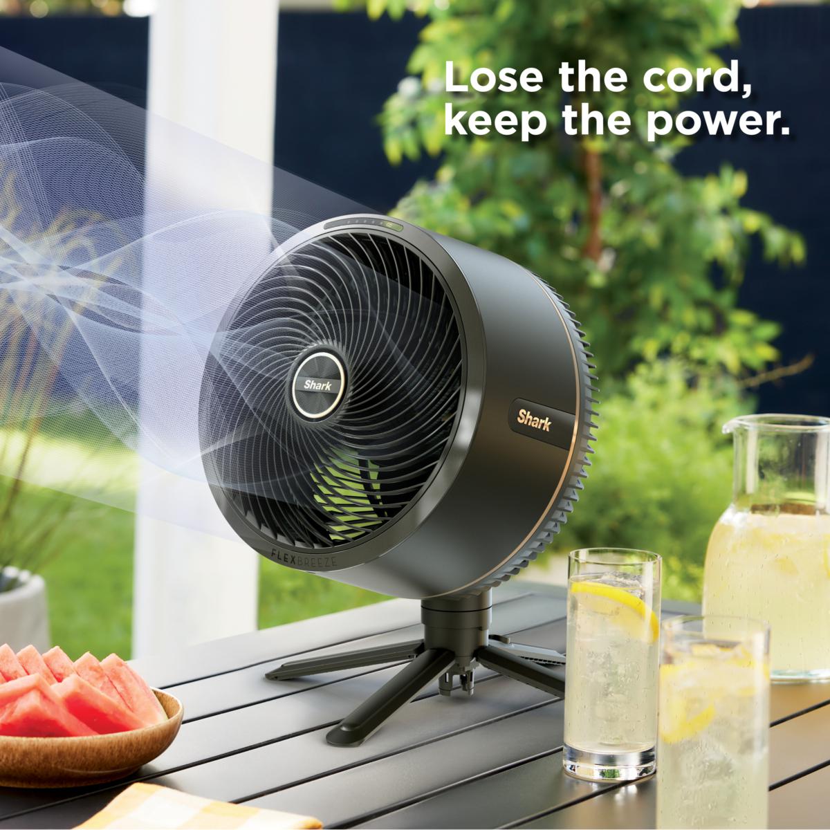 Shark FlexBreeze Outdoor & Indoor Fan with InstaCool Misting | HSN