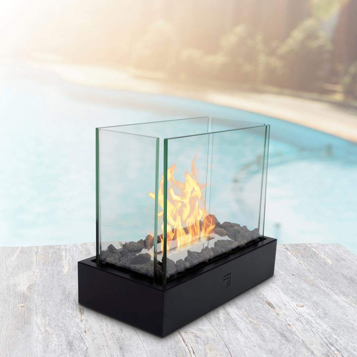 Sharper Image Infinity Outdoor Tabletop Fire Pit 21430128 HSN
