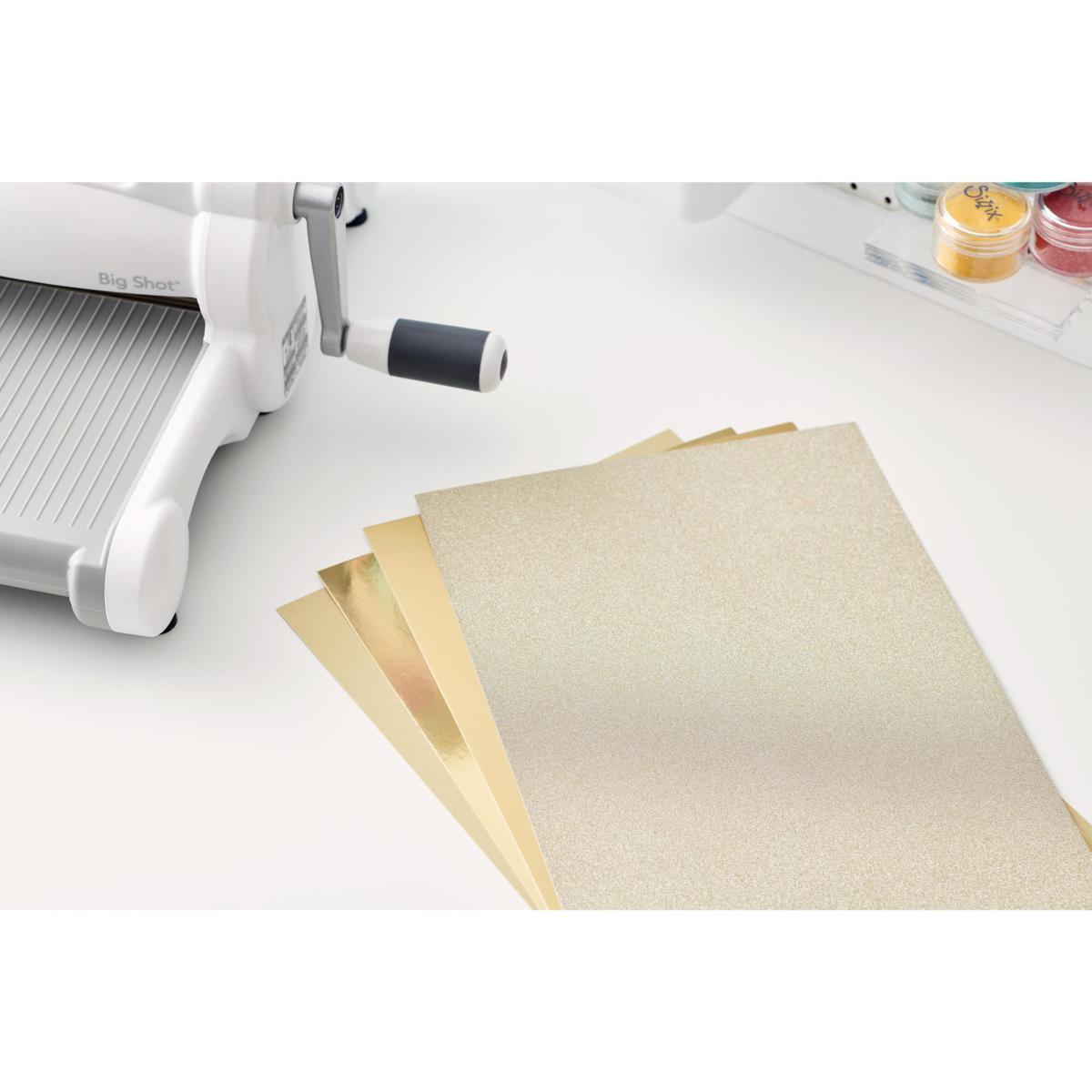 Sizzix Surfacez - Cardstock, 8 1/4 x 11 3/4, 20 Assorted Colors