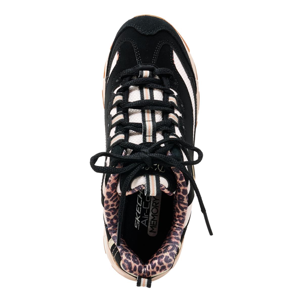Skechers D'Lites Lace-Up Sneakers - Wild Charm | HSN