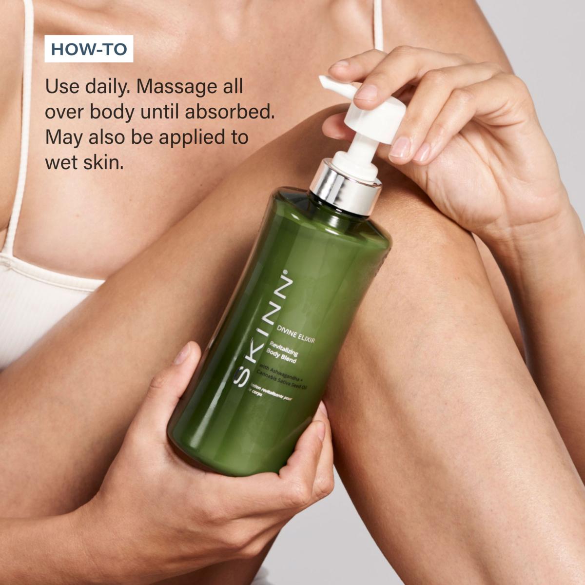 SKINN Dermappeal Body Scrub and Divine Elixir Body Blend | HSN