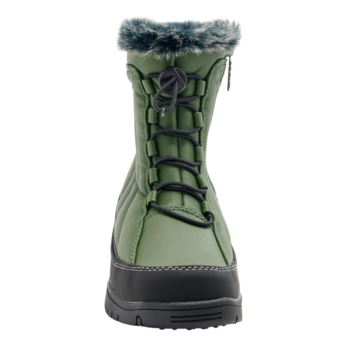 Sporto® Terry Lace-Up Water-Repellent Winter Boot | HSN