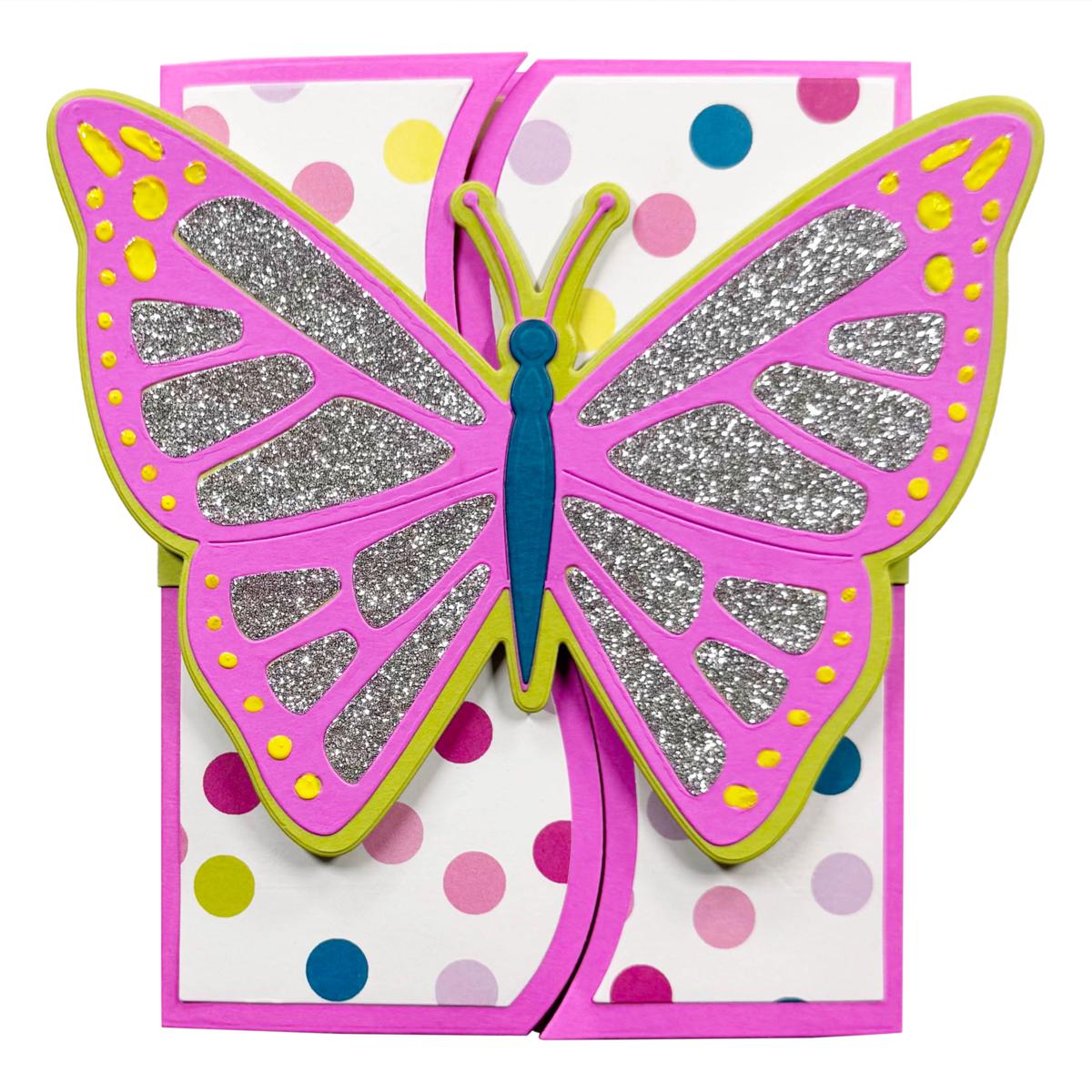 レアデック　Butterfly Cosmic Butterflies Butterfly Fabric 24