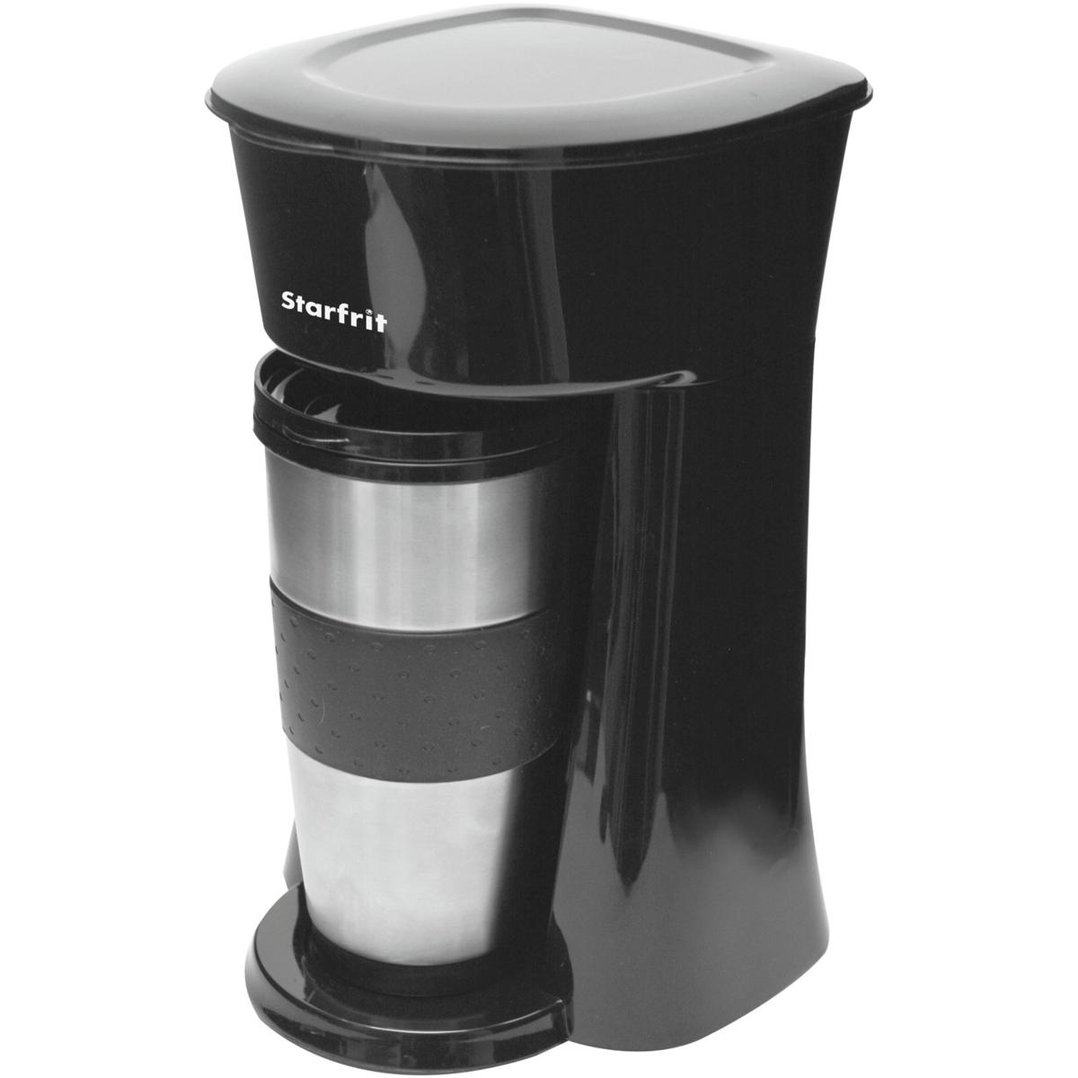 Starfrit SingleServe Drip Coffee Maker with Bonus Travel Mug