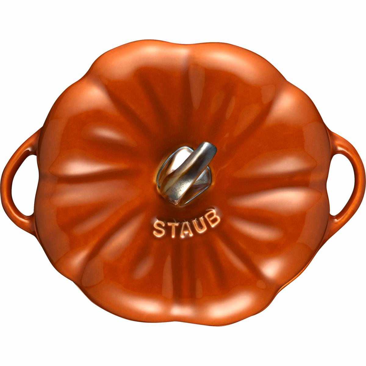 Staub Ceramic 16 oz. Petite Pumpkin Cocotte - 9763257 | HSN