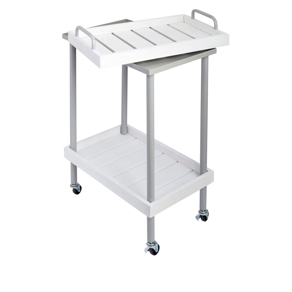 SMITH & HAWKEN TARGET Galvanized Steel 2-Tier Storage Tray