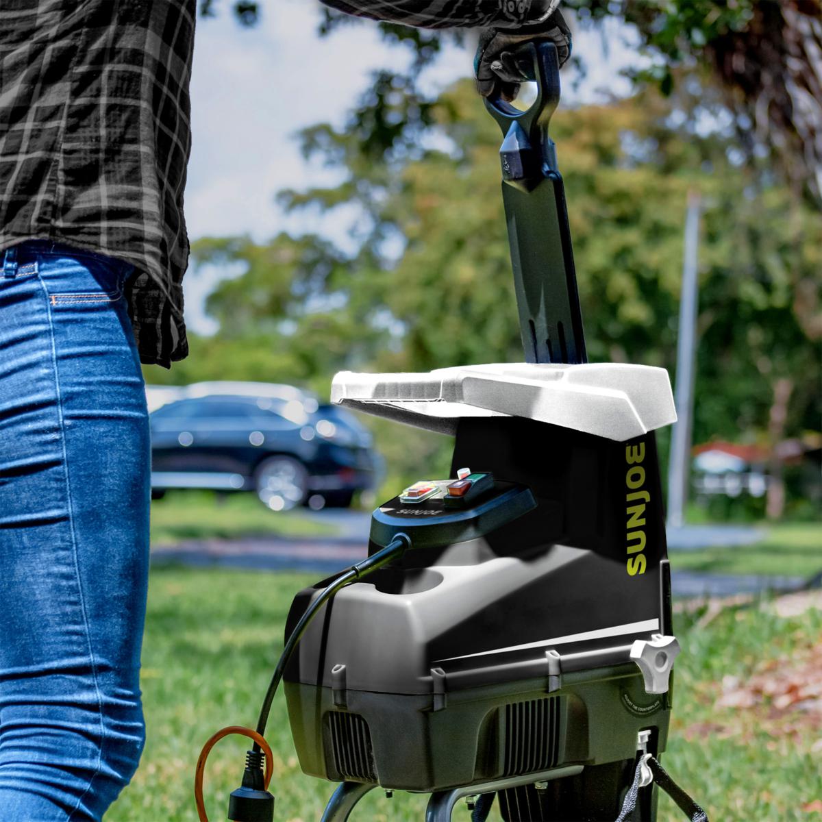 Sun Joe® 15-Amp Electric Wood Chipper/Shredder | HSN