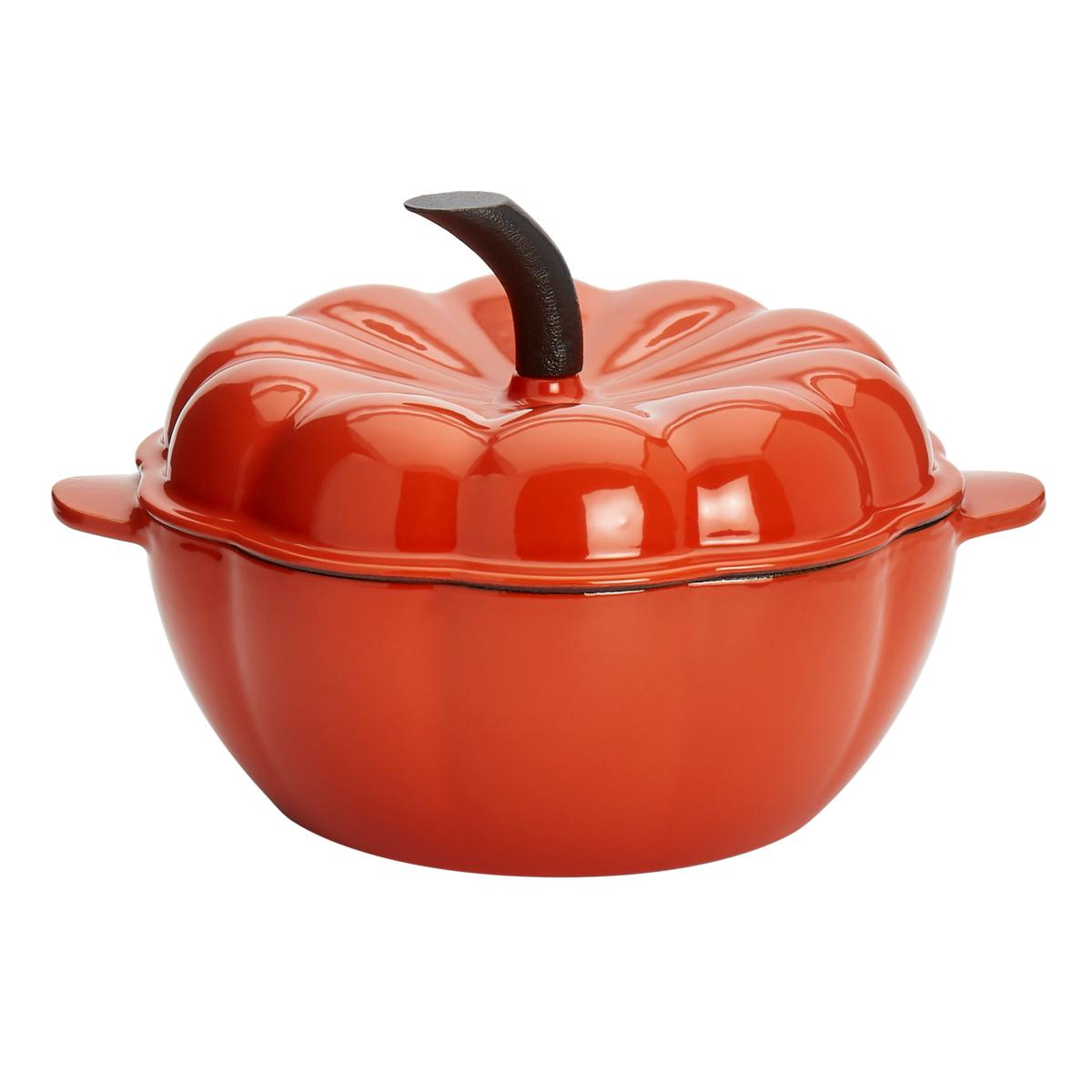 Artisanal Kitchen Supply 2 qt. Enameled Cast Iron Dutch Oven in Red