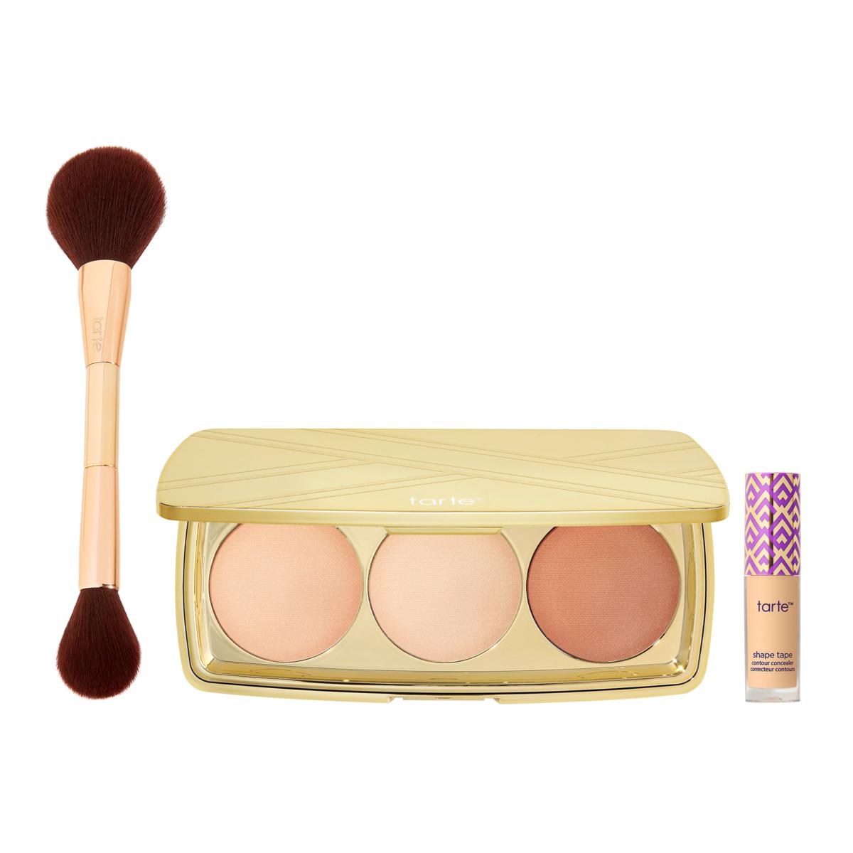 Tarte Tarte 3-Piece Shape Tape Glow Powder Complexion Set - 53N Deep