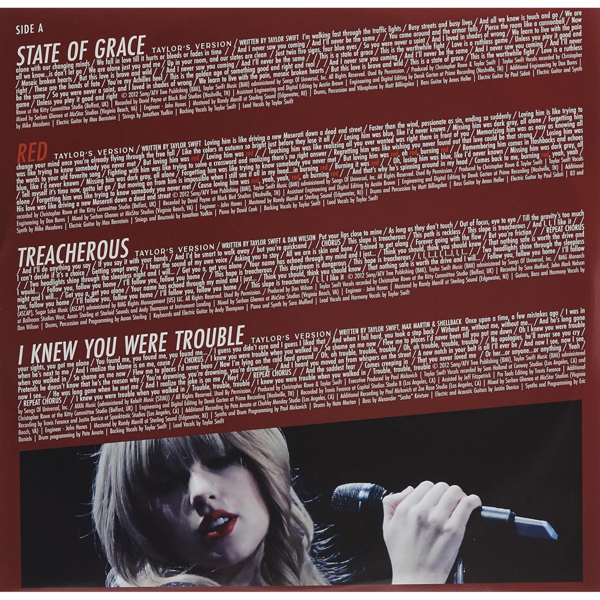 Taylor Swift: Red (Taylor's Version) Vinyl | HSN