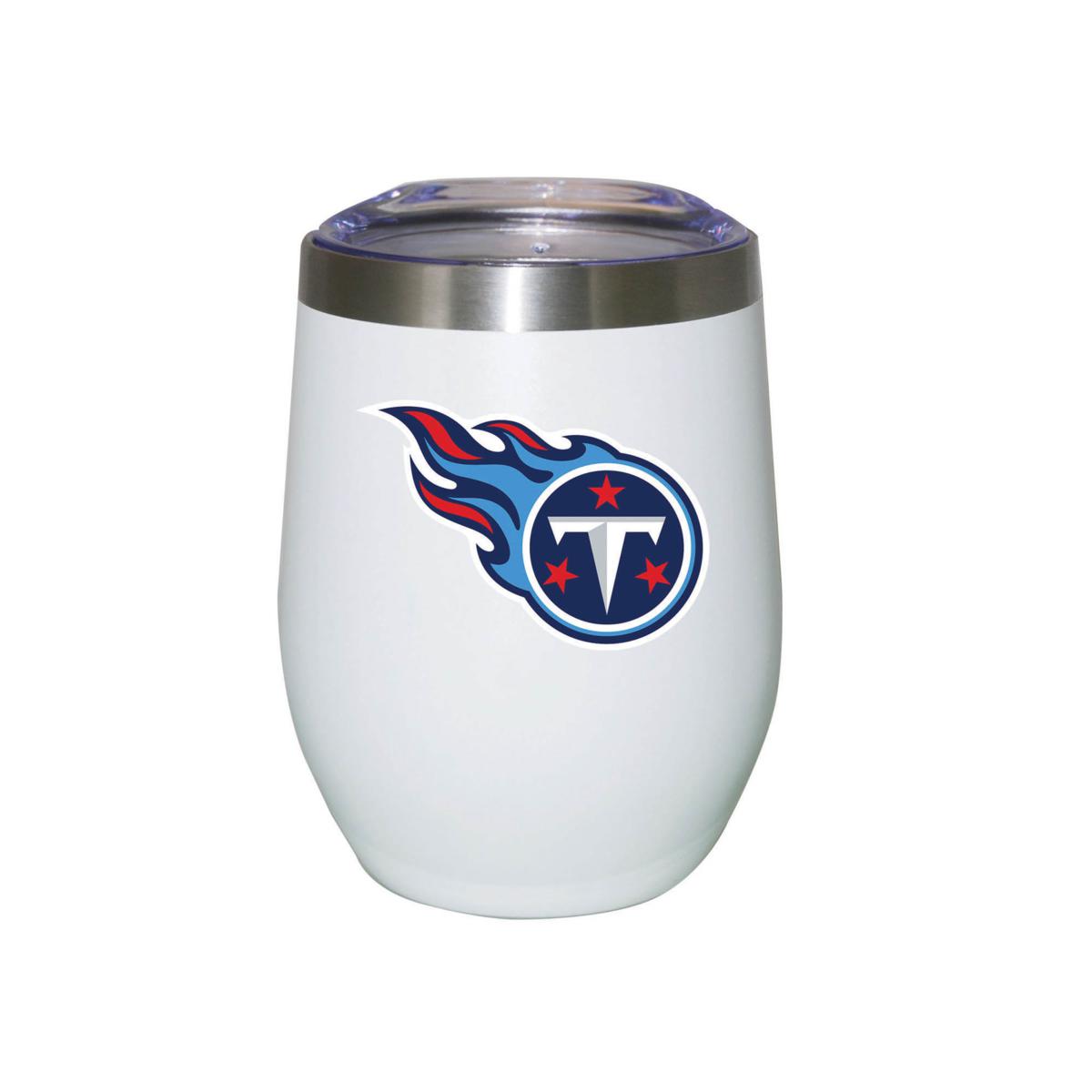 Tennessee Titans Two-Piece Stemless Wine Glass Set with