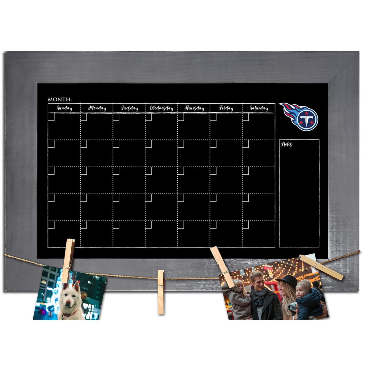 Tennessee Titans Monthly Chalkboard with Frame