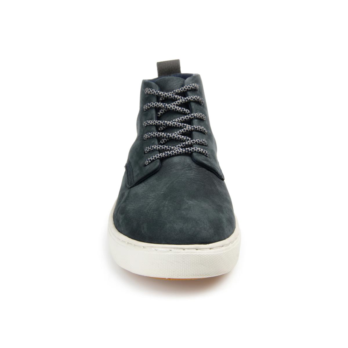 leather sneaker boots mens