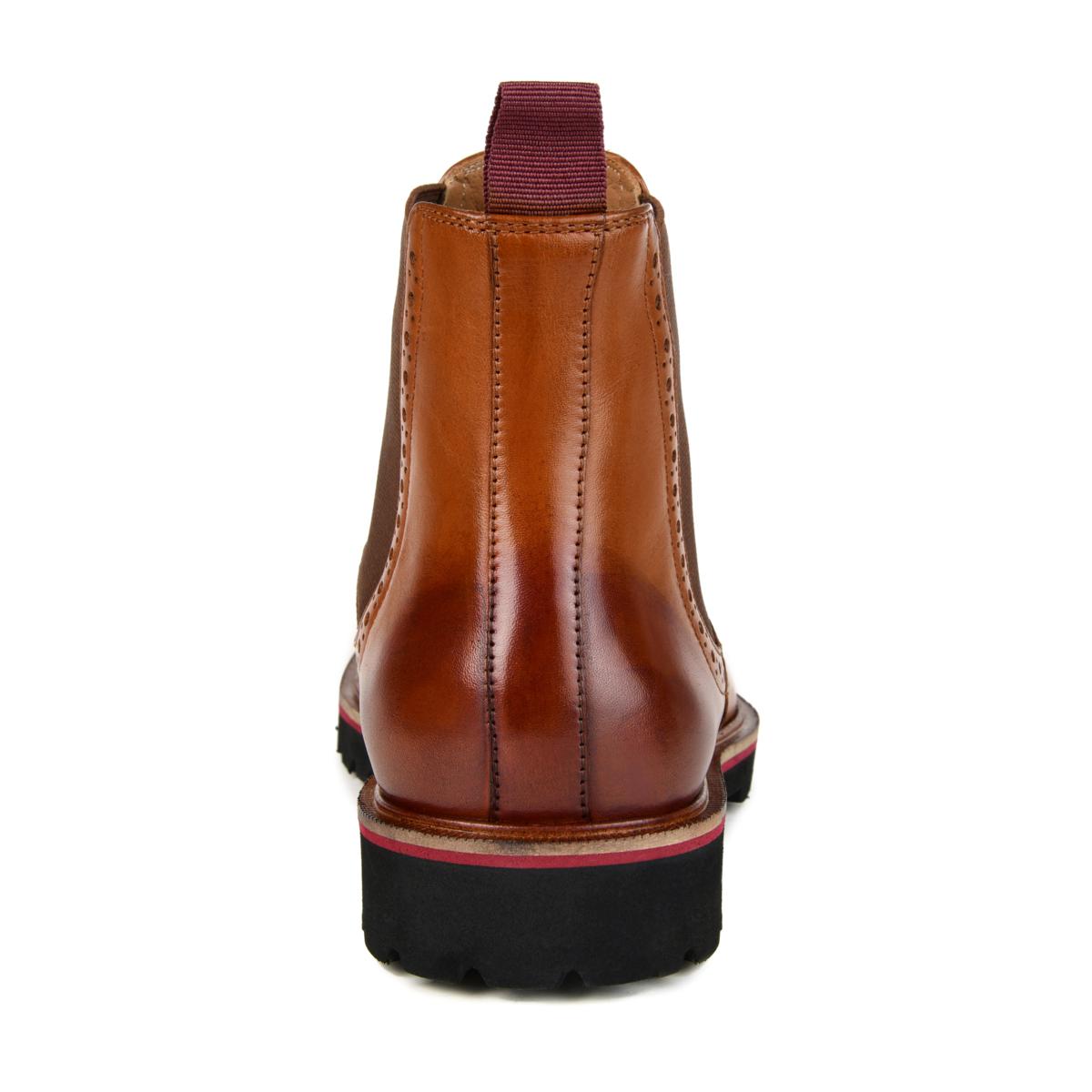 Thomas & Vine Men\'s Brayden Wingtip Chelsea Boot. Sz: 13 Thomas & Vine Mens Corbin Pull-on Round Toe Chelsea Boot  main image 2