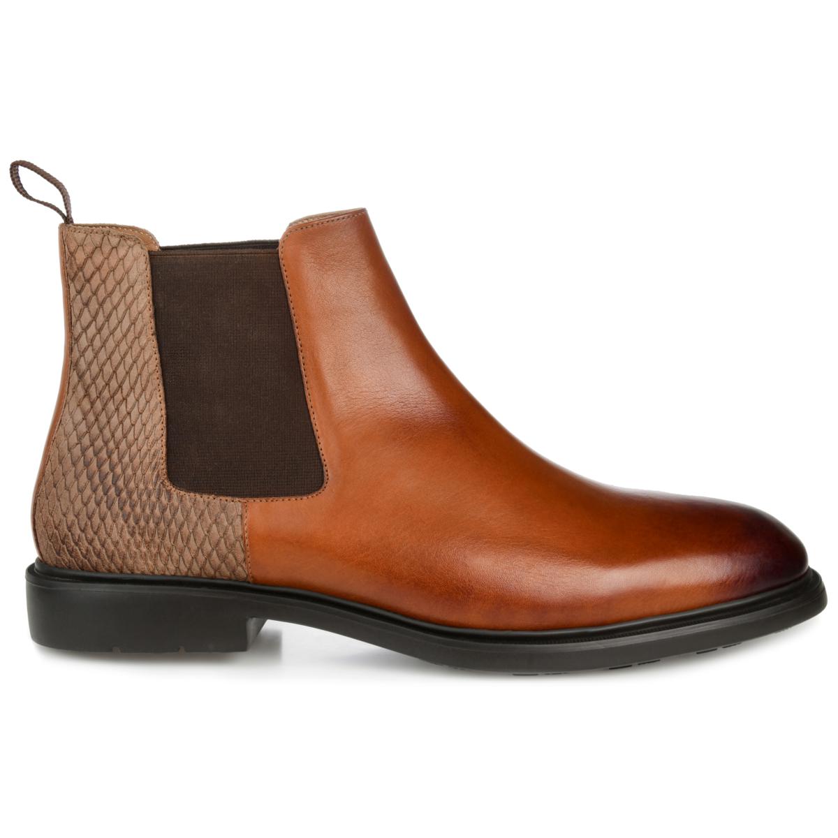 Wingtip Mens Wide Width Dress Boots Chelsea Boot Thomas And Vine