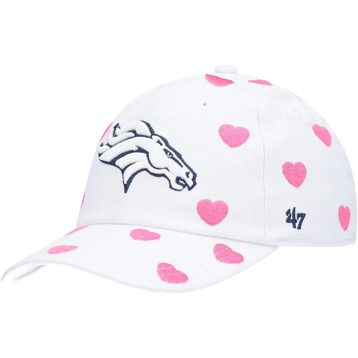 Girls Pink Unstructured Adjustable Cap –