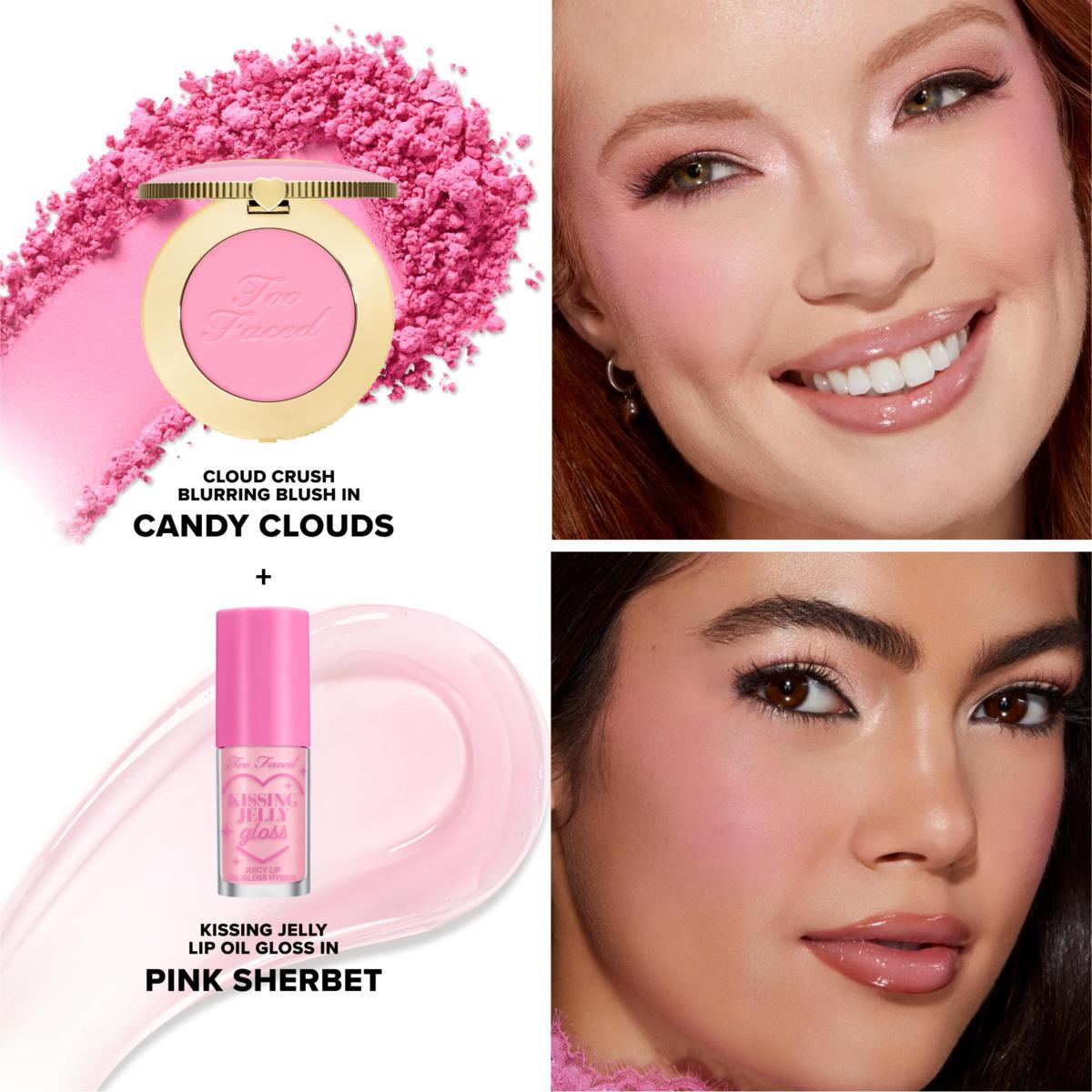 Too Faced Dream A Little Dream Blush & Lip Gloss Set | HSN