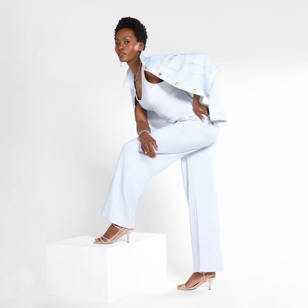 Tower Hill by Christie Brinkley Illusion Pant | HSN