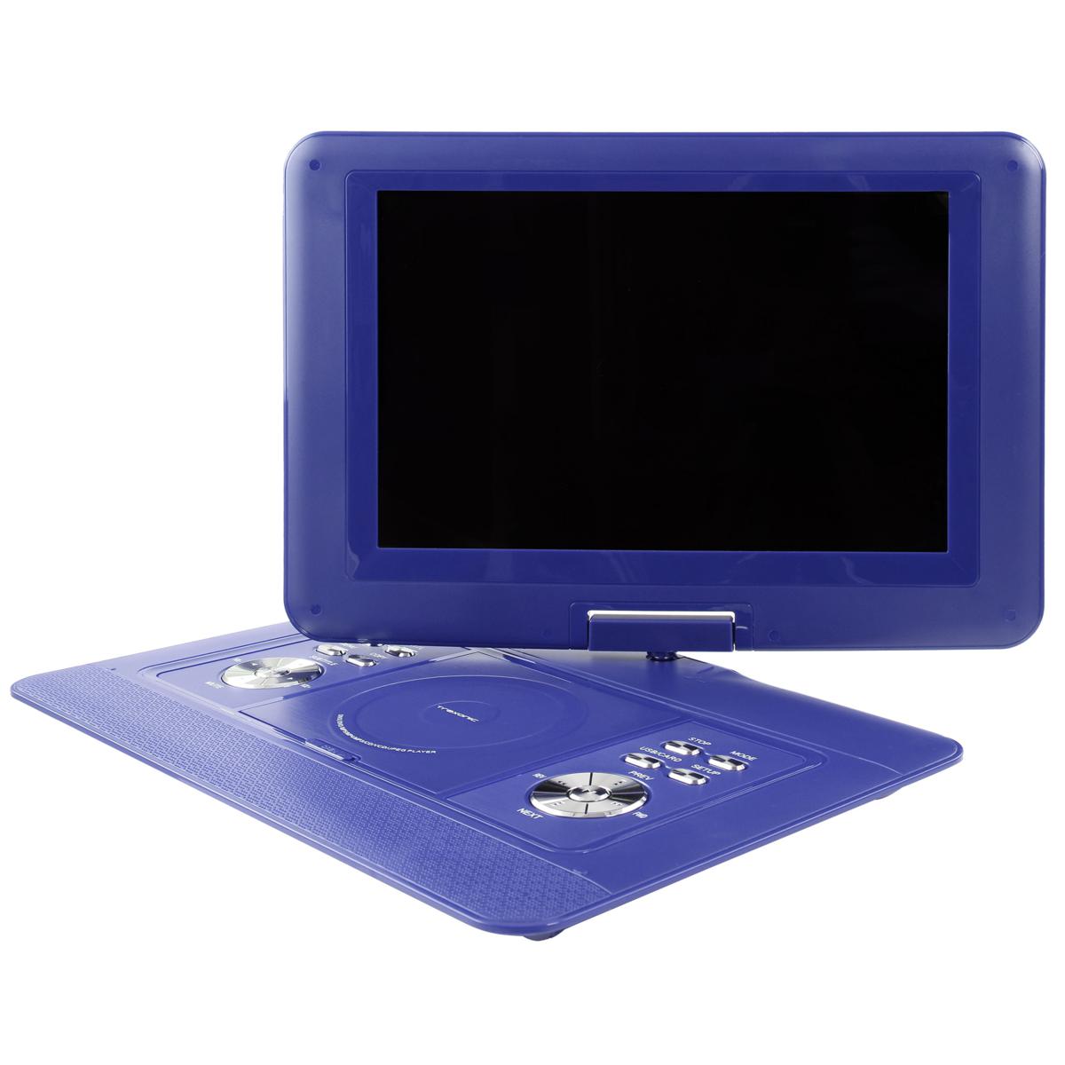 Trexonic 14.1 Inch Portable DVD Player with Swivel TFT-LCD