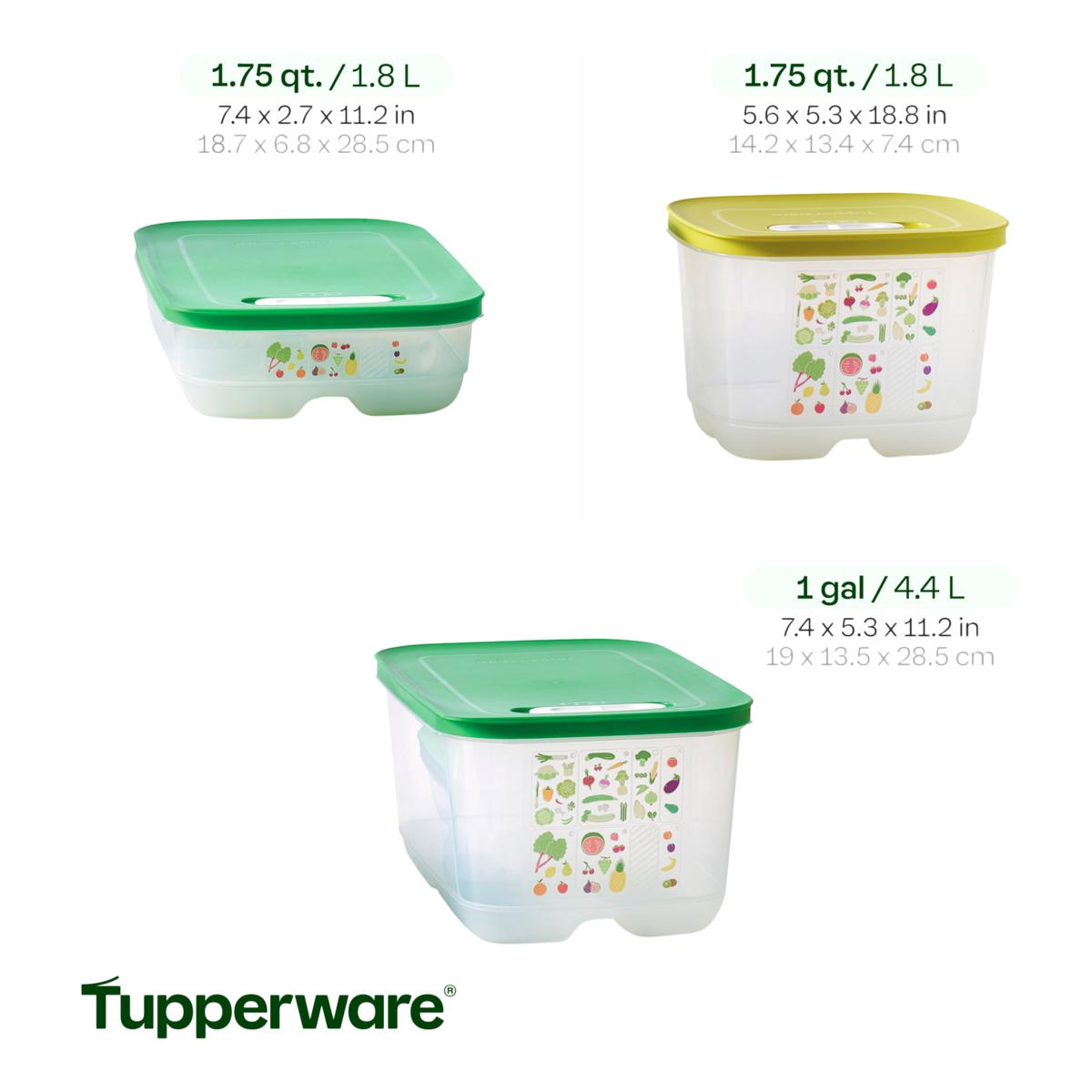 Tupperware® Ultra Clear® Square | 5-piece Set