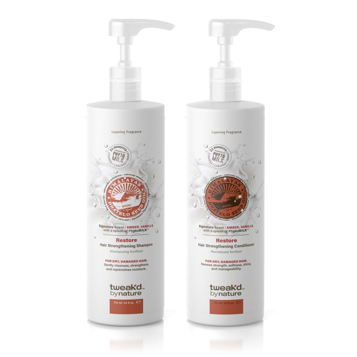 Tweak-d By Nature Rhassoul Amber deals Vanilla Shampoo - Conditioner 33.8 oz EACH