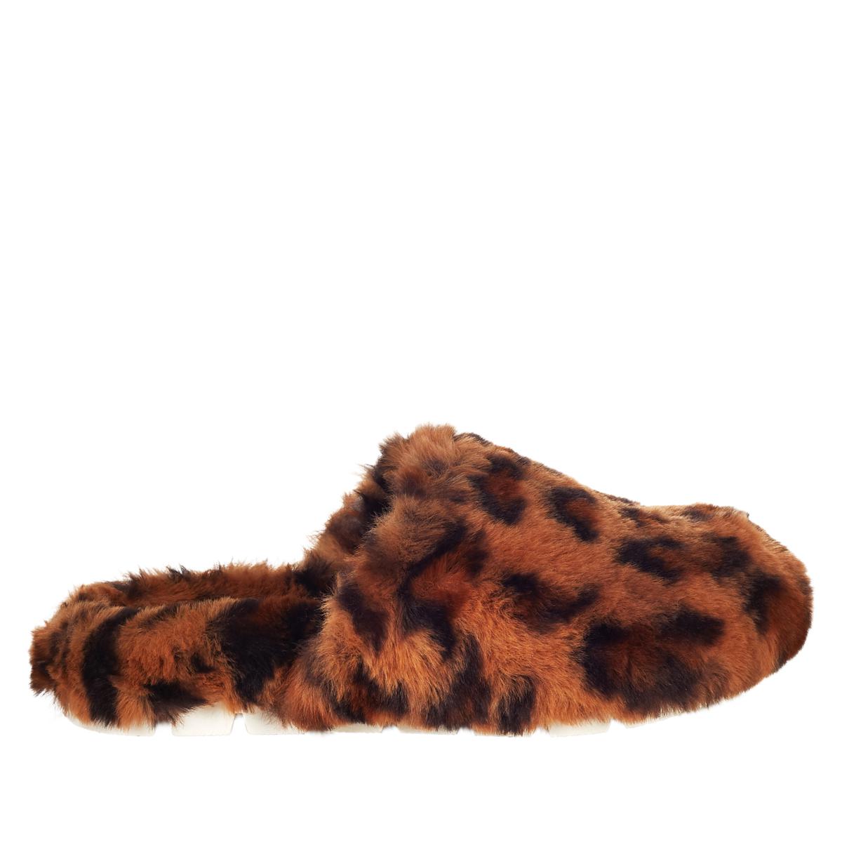 Urban Sport by J Slides Babee Faux Fur Slipper 9852356 HSN