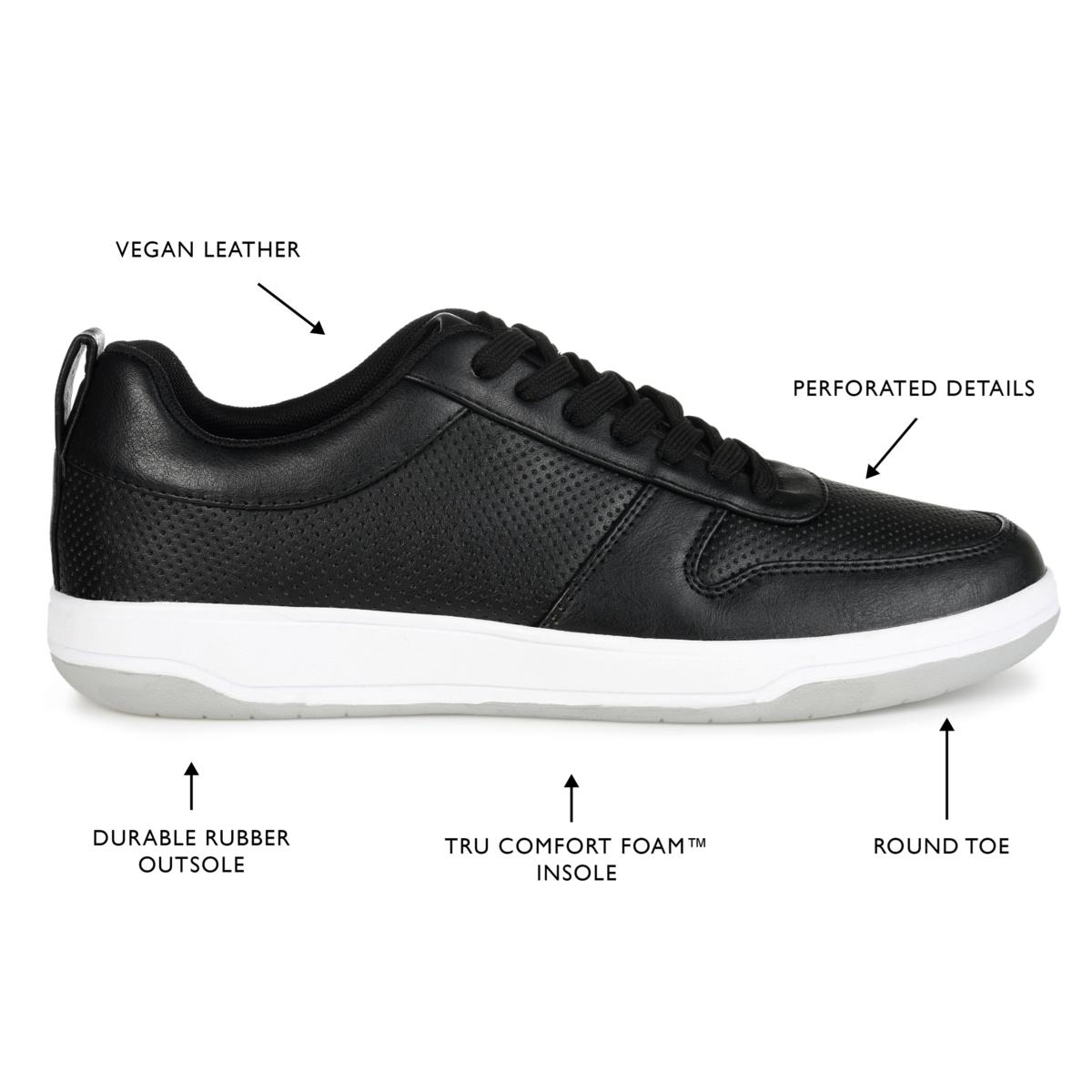 Orders perforated comfort sneaker