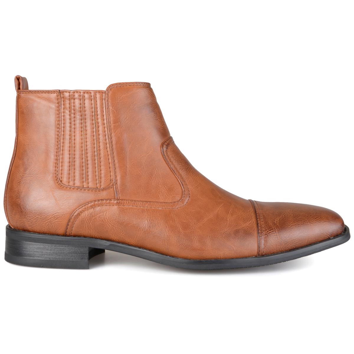 mens wide width chelsea boots