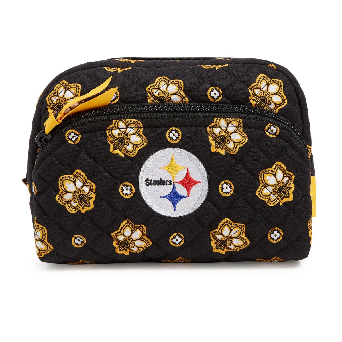 Pittsburgh Steelers Pet Reversible Paisley Bandana